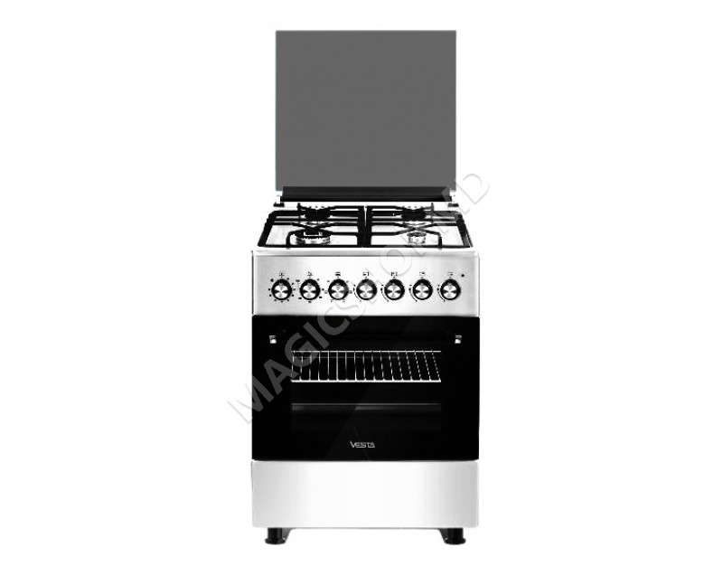 Aragaz combinat Vesta GC-E6060i/X/EUR NG